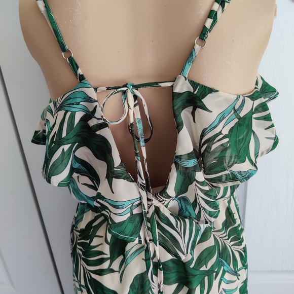 Tropical palm 🌴 print maxi - Picture 2 of 13